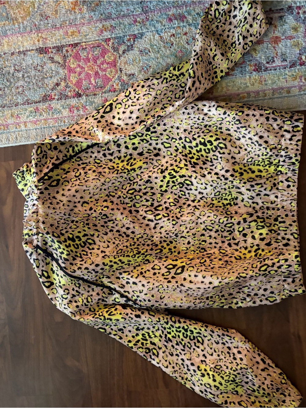 Leopard Bomber Jacket - Picture 3 of 4